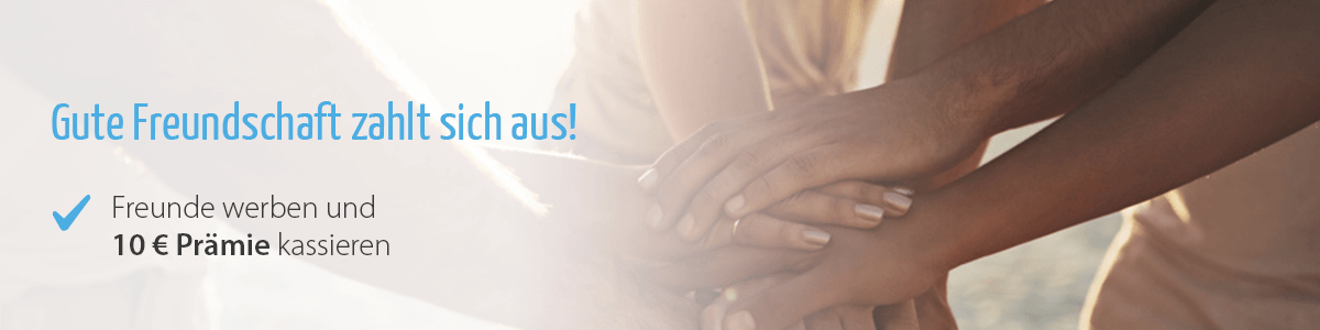 Jetzt Prämie kassieren