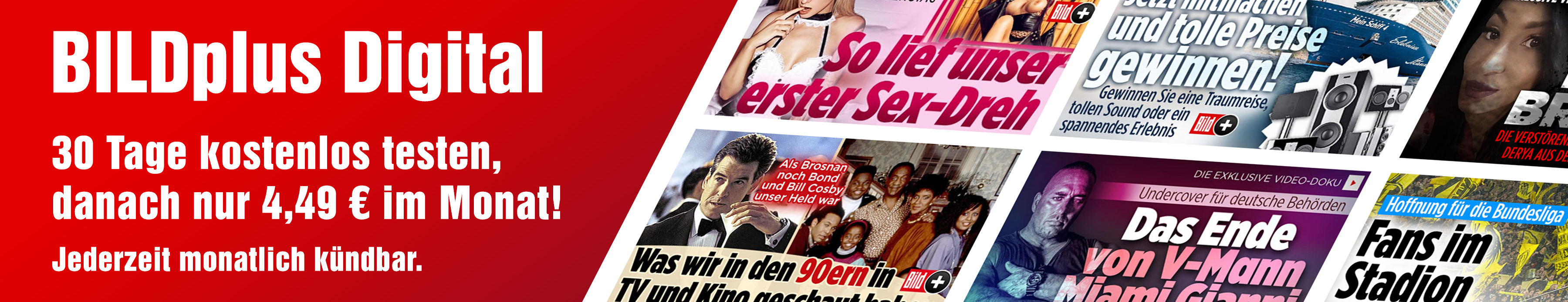 Erleben Sie mit BILDplus die digitale Welt von Bild! Erleben Sie mit BILDplus die digitale Welt von Bild!