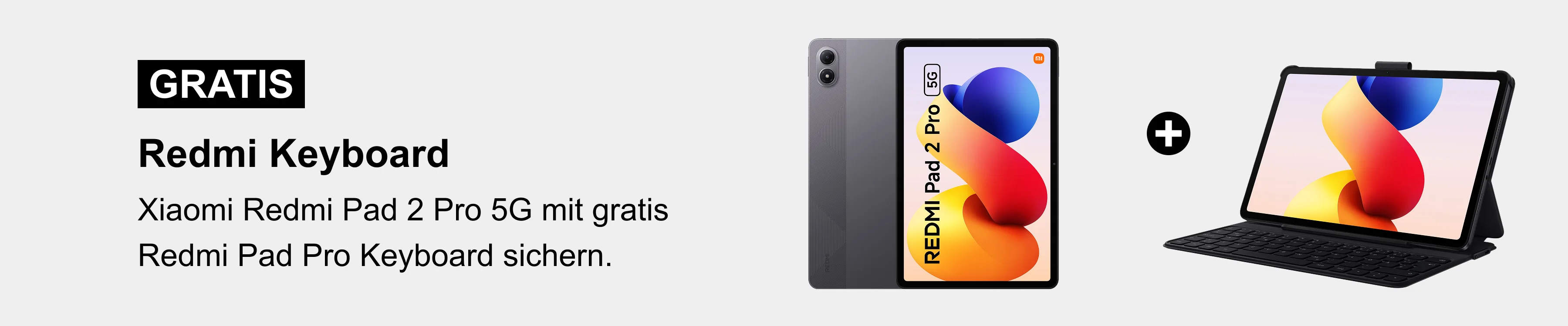 Xiaomi Redmi Pad 2 Pro 5G mit Datentarif-Deal sichern