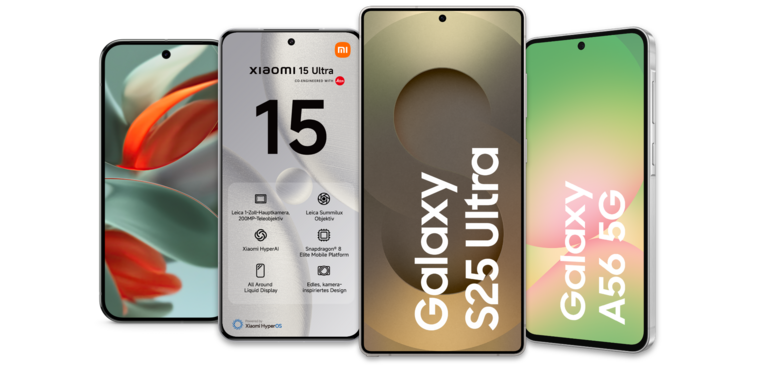 Jetzt eine große Auswahl an refurbished Handys und Tablets günstiger bei sim.de kaufen