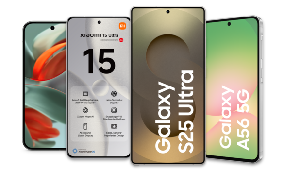 Jetzt eine große Auswahl an refurbished Handys und Tablets günstiger bei sim.de kaufen