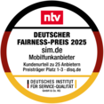 sim.de Deutscher Fairness-Preis