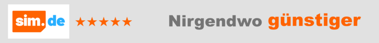 Das Bild zeigt ein Nirgendwo-Günstiger-Siegel